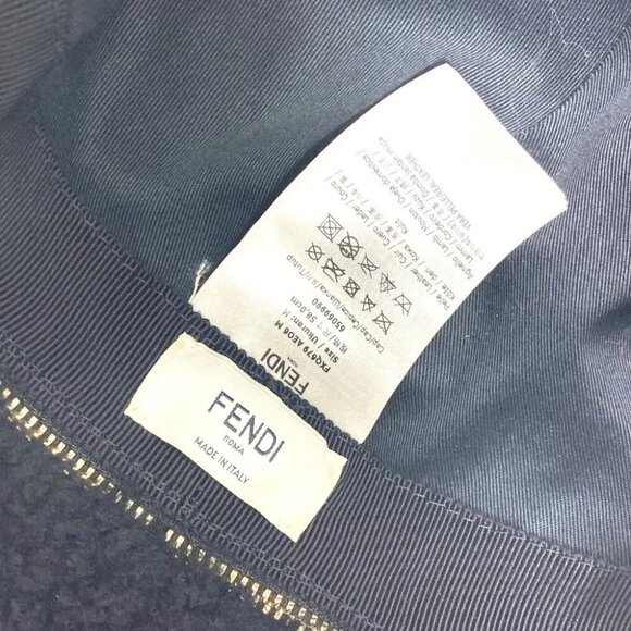 FENDI FXQ679 logo Flight cap With bore hat polyester pink main image 15